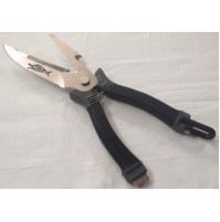 Pacific PMW knife Scissor - White Inox - Black Color - KV-APMW - AZZI SUB (ONLY SOLD IN LEBANON)
